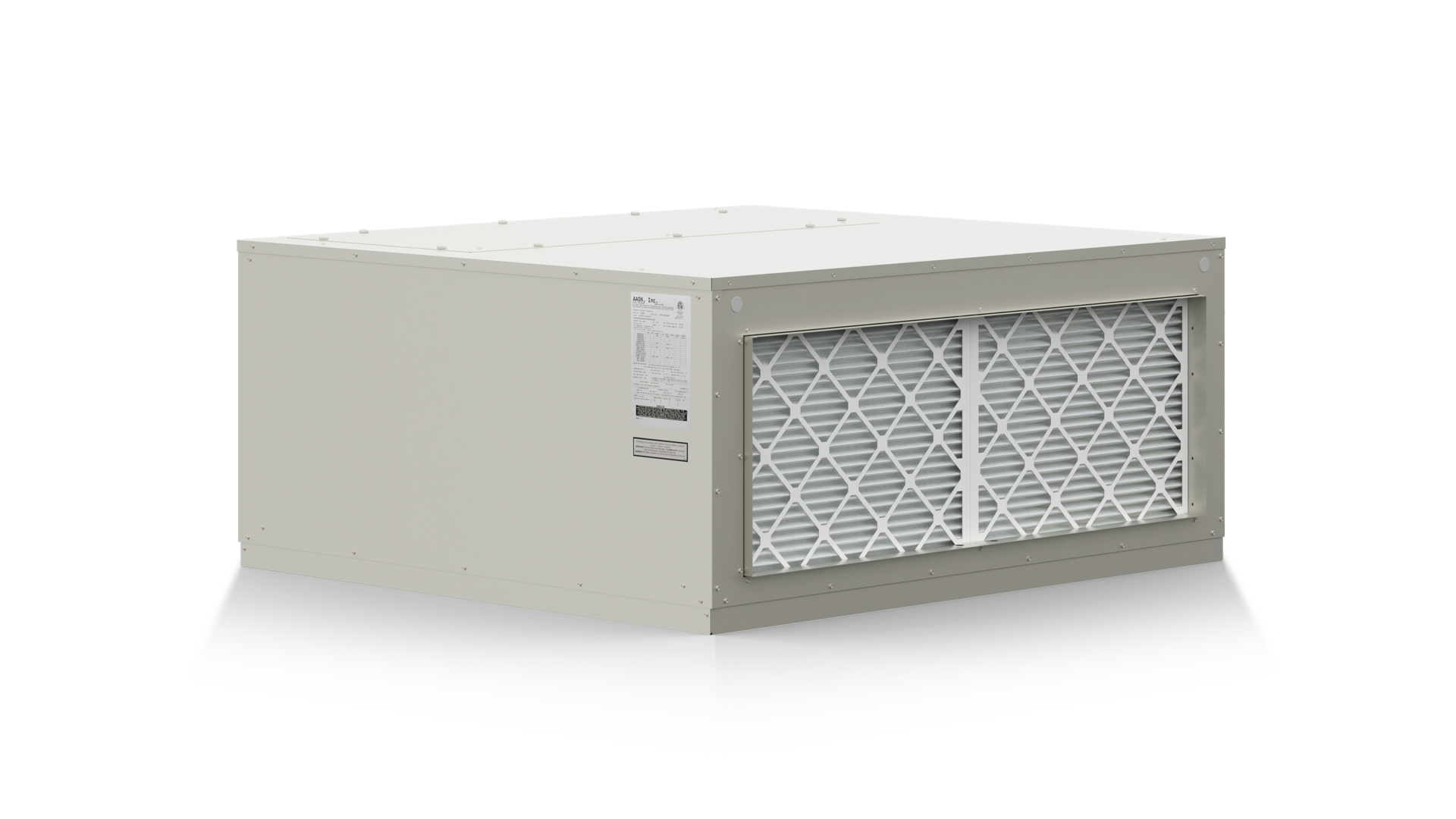 AAON H3 Series horizontal indoor air handling unit